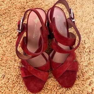 Antonio Meloni new suede sandals